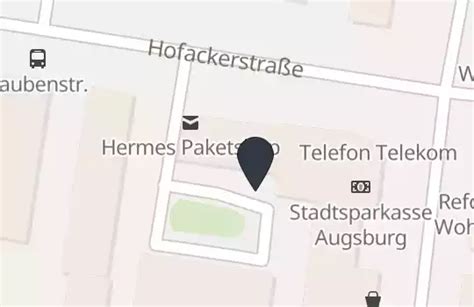 Hermes PaketShops Augsburg Pfersee Finder .